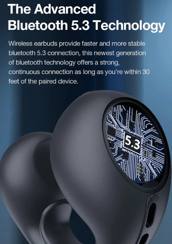 Bone Conduction Headphones – Wireless, Waterproof & Sports Ready