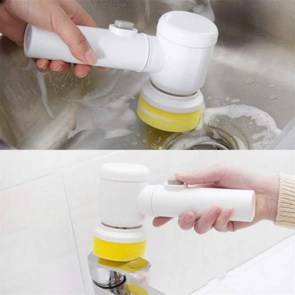 Cleaning Magic Electric Brush 5-in-1 Rechargeable Scrubber