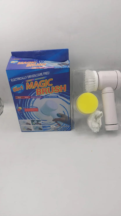 Cleaning Magic Electric Brush 5-in-1 Rechargeable Scrubber
