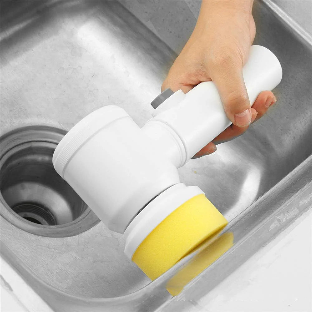 Cleaning Magic Electric Brush 5-in-1 Rechargeable Scrubber